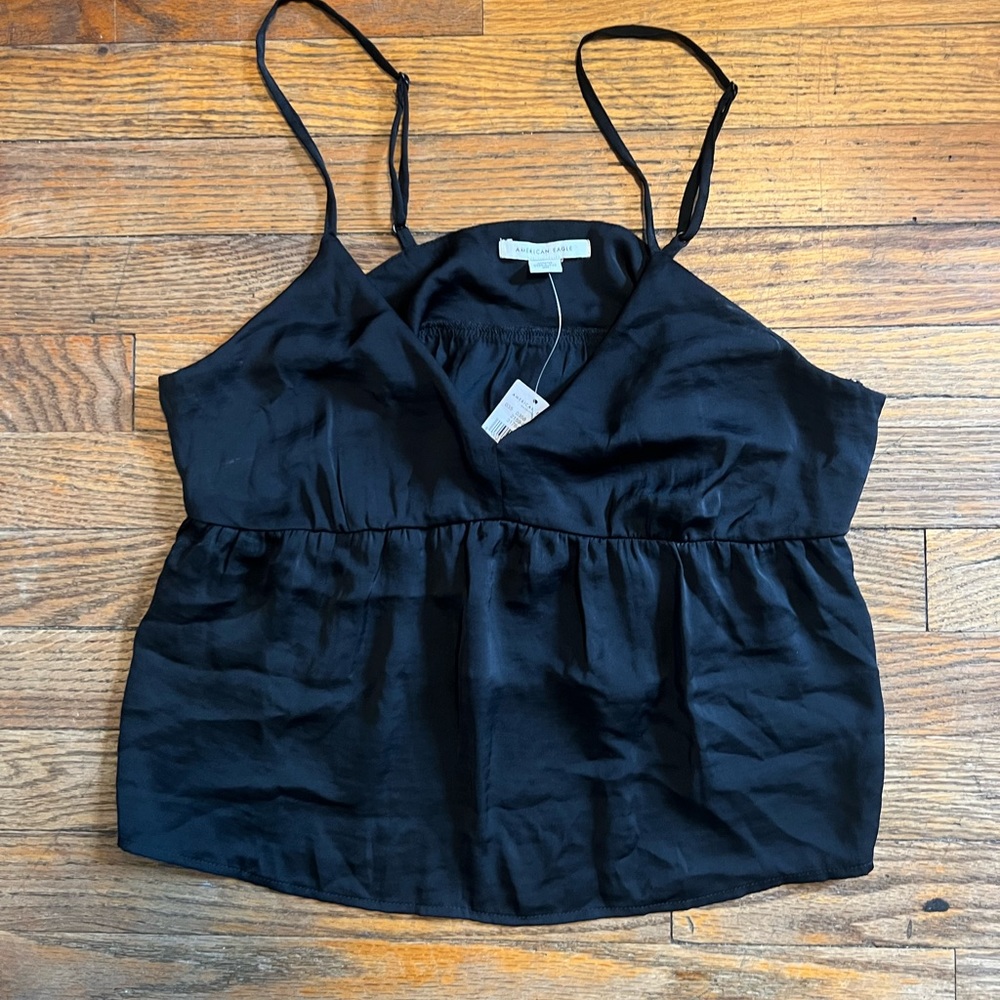 American Eagle Black Top Size Medium